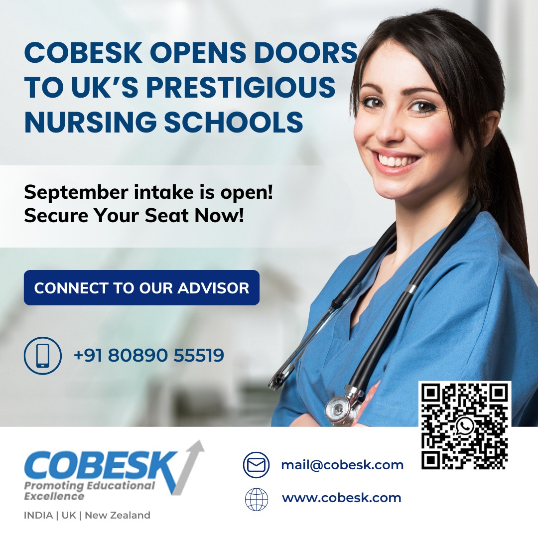 Cobesk Global has partnered with renowned nursing universities in the UK for the Study Abroad Nursing Program