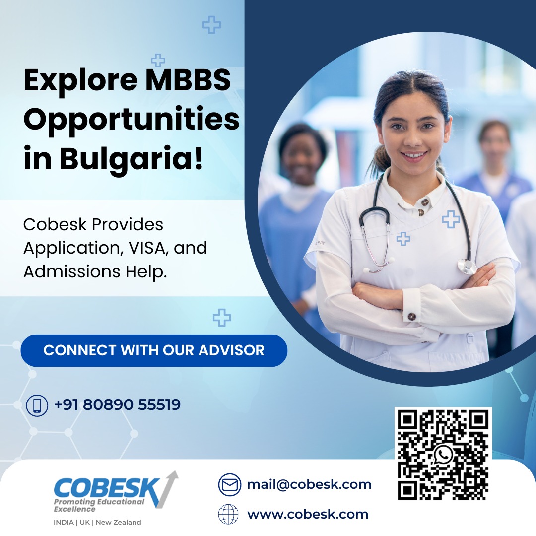 Study MBBS (Bachelor of Medicine and Bachelor of Surgery) in Bulgaria