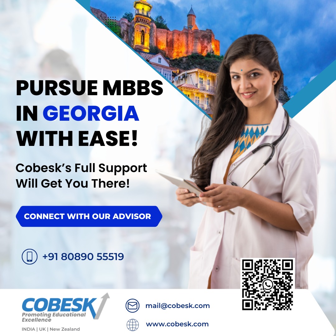 Pursue MBBS in Georgia with Easy Guidance from Cobesk Global Study Abroad Program