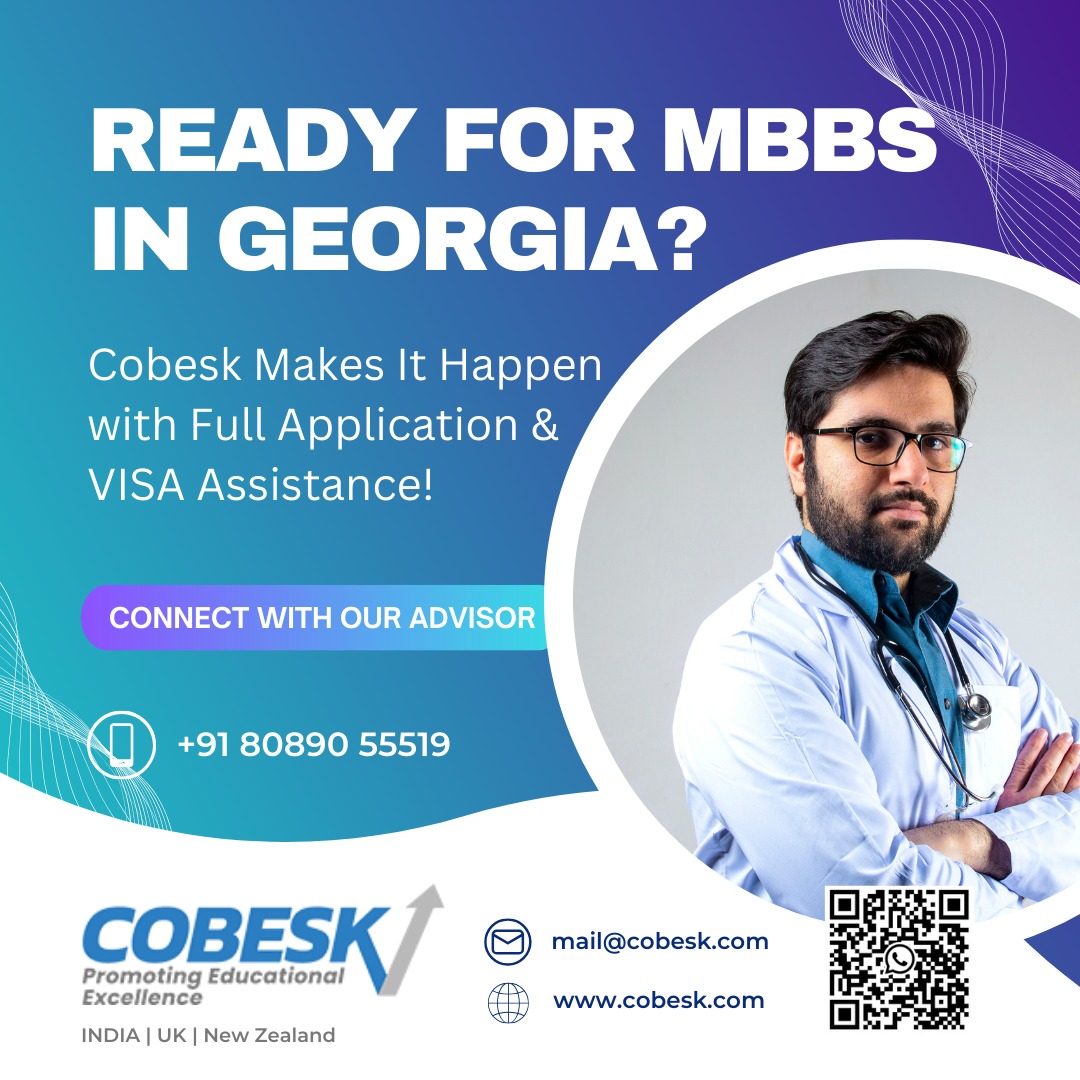 Prepare for your MBBS in Georgia with expert guidance from Cobesk Global Study Abroad Program