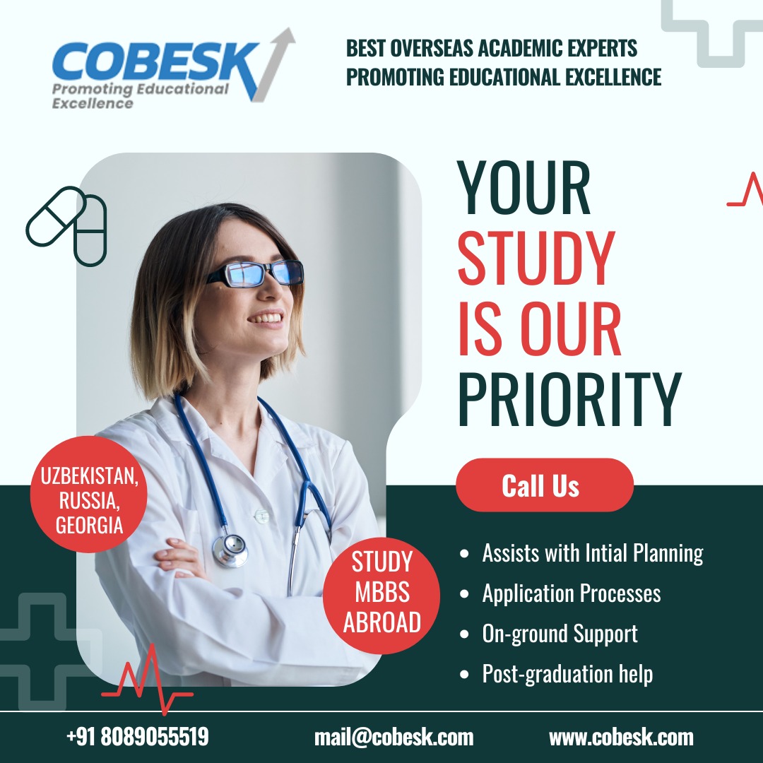 Cobesk Global is the top international academic expert who promotes education excellence for MBBS and nursing studies